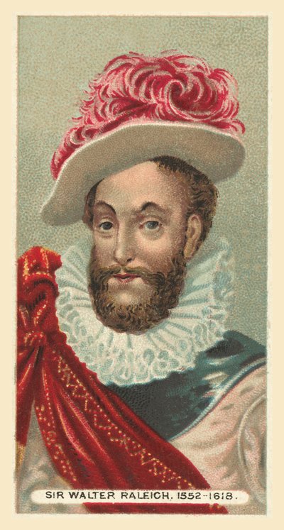 Sir Walter Raleigh, 1552-1618 da English School